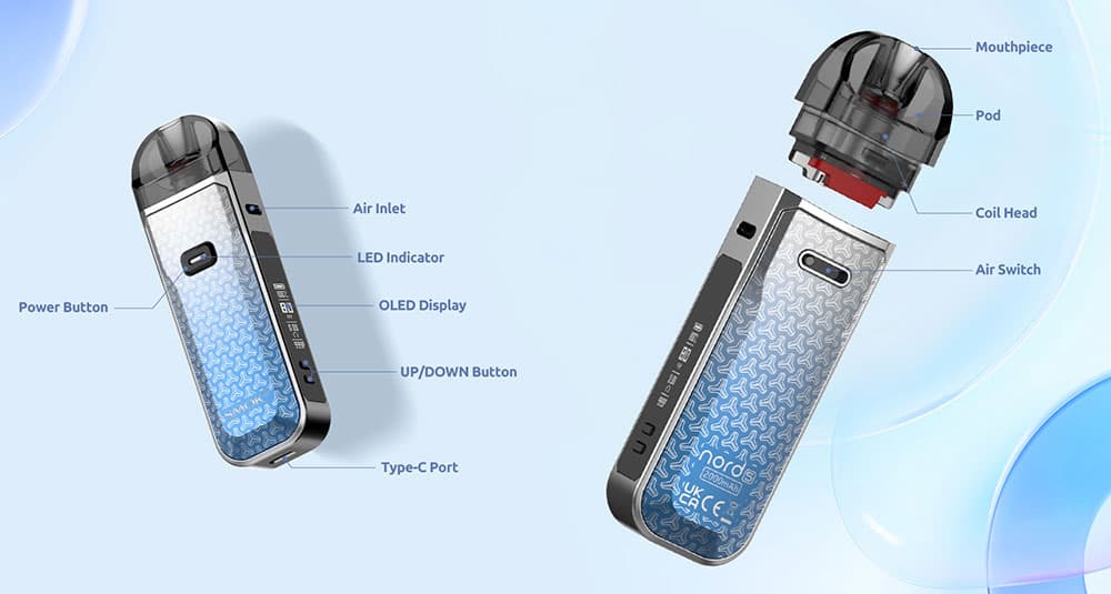 smok nord 5 design